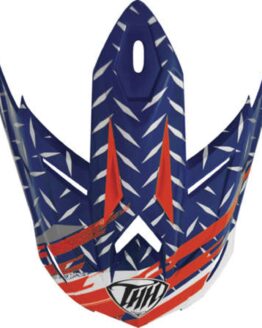 THH Helmets T710X Assault Visor Blue/Orange