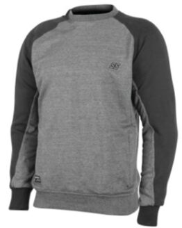 Speed and Strength Lunatic Fringe Armored Sweatshirt Grey/Black - Large