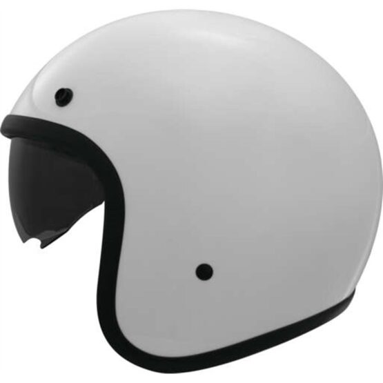 THH Helmets T-383 Open Face Helmet White Small