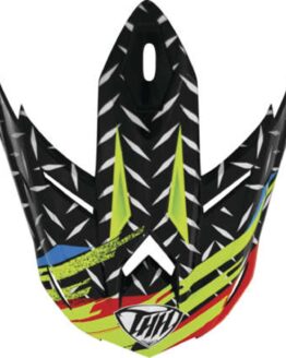 THH Helmets T710X Assault Visor Yellow/Red