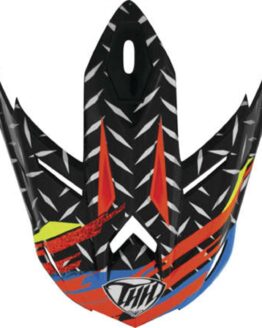 THH Helmets T710X Assault Visor Black/Orange