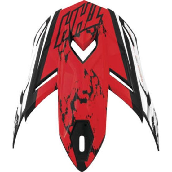 THH Helmets T710X Renegade Visor White/Red