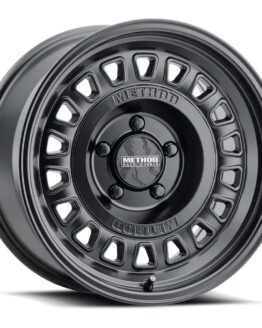 MR320 17x8.5 0mm Offset 5x5.5 BP 5.5mm CB 4.72in BS Matte Black Wheel