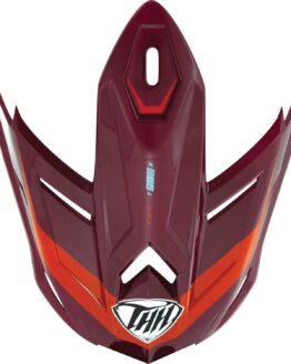 THH Helmets T710X Airtech Visor Burgundy Blue Youth