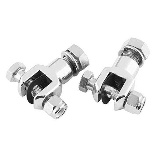 Biker's Choice Chrome Rear Footrest Support w/Hardware 1/2-20 Thread
