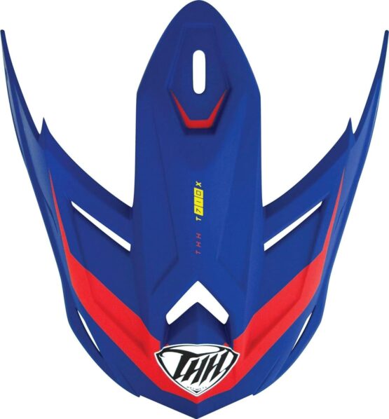 THH Helmets T710X Airtech Blue Yellow Youth Visor Replacement Part