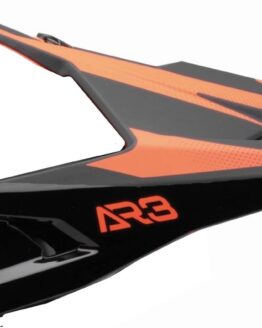 Answer AR3 Phantom Visor - Black/Red