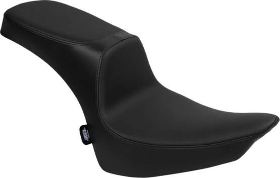 Drag Specialties Predator 2-Up Seat Smooth Black For Harley FLST 00-17