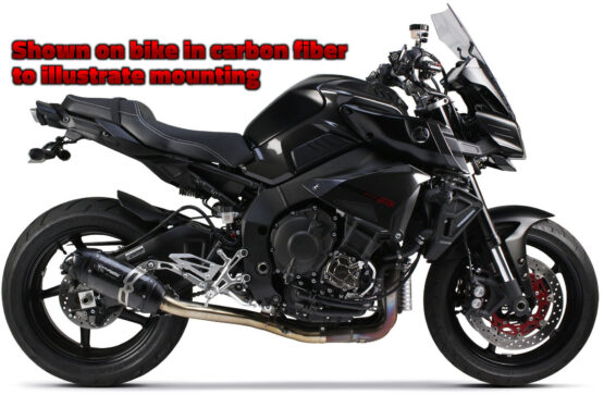 S1R "Black" 3/4 Slip On Exhaust - Aluminum - Image 2
