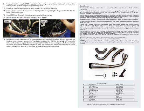 2-into-1 Stainless Full Exhaust - Image 3