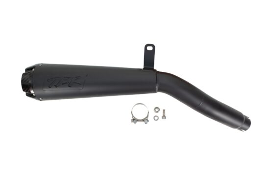 Low-Mount Black Stainless Steel Comp-S Slip On Exhaust