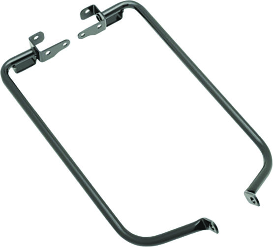 HardDrive Saddlebag Support Bracket Kit Black For Harley Touring
