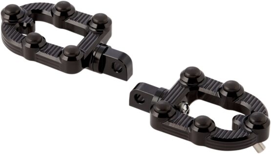 Arlen Ness MX Footpegs Black Aluminum No Mounts