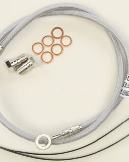Stainless Steel Front 2-Lines Brake Line Kit