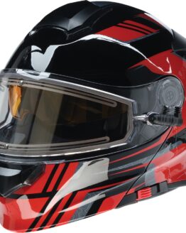 Z1R Solaris First Tracks Modular Snow Electric Helmet L Red