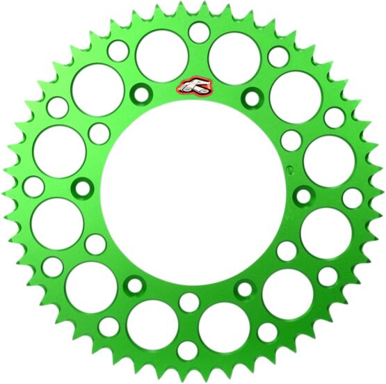 Rear Sprocket Grooved - Green 520-48 Teeth