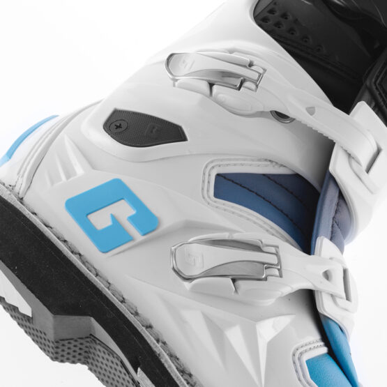 Gaerne SG12 Limited Edition Boot Black White Blue Size 11 - Image 2