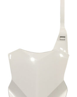 Front Number Plate - White