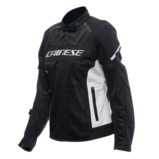 Dainese Air Frame 3 Tex Jacket Womens Black/White/White Size 52