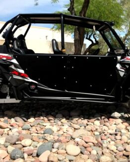 DragonFire RacePace Black Nerf Bars Set Fits RZR 4 900/1000/Turbo