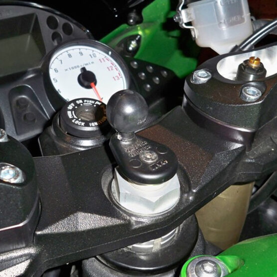 Ram Mount Fork Stem Mount Kit with Diamond Base Adapter RAM-B-176 - Image 2