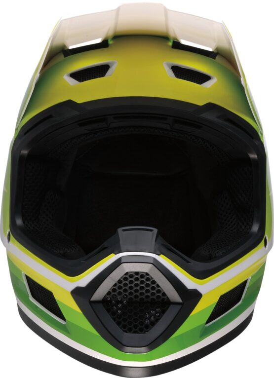 Z1R Youth Dirt Maxx Vortex Helmet White/Green Large - Image 2