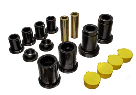 Front Control Arm Bushing Set - Black by Energy Suspension