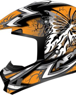 FX-17 Butterfly Helmet Matte Orange XL