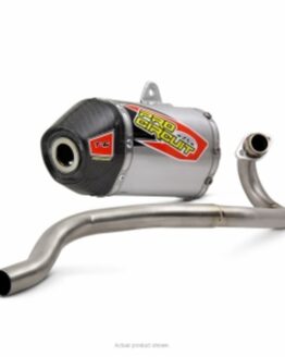 T-6 Stainless Full Exhaust w/ Carbon Fiber End Cap