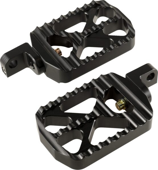 Joker Machine Bear Claw Footpegs Black for Harley-Davidson