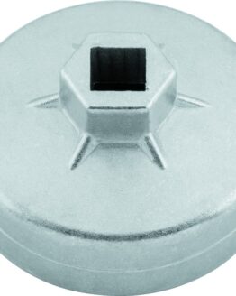 BikeMaster Ducati Oil Filter Wrench 74mm 8 Flute Silver