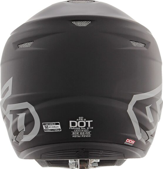 ATR-2 Matte Black Helmet Medium - Image 2