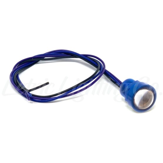 Letric Lighting Royal Flush G2 LED Blue Anodized Body Red Lens 6 Pack - Image 2