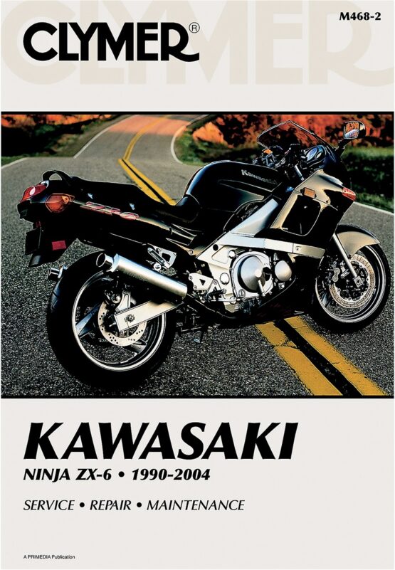 Clymer Shop Repair & Service Manual Soft Cover Fits 90-04 Kawasaki ZX6 Ninja