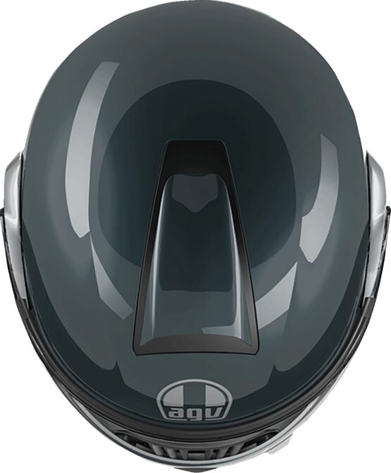 AGV Streetmodular Levico Modular Helmet Gray/Silver Large - Image 2