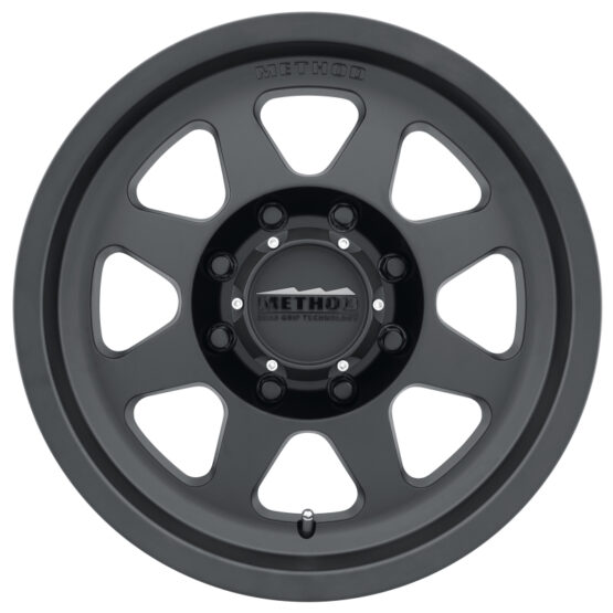 MR701 17x9 -12mm Offset 8x6.5 130.81mm CB Matte Black Wheel