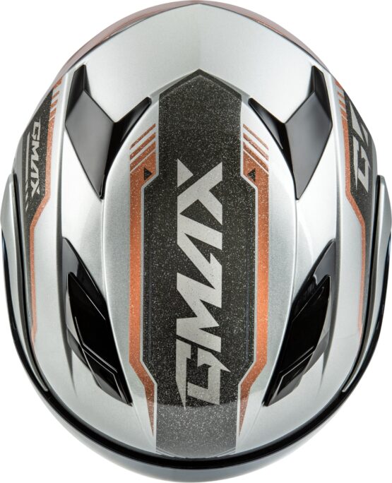 GMAX MD-01 Volta Modular Helmet Grey/Black/Copper Small - Image 2