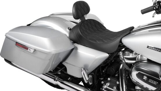 EZ Glide II Small Backrest Black for Drag Specialties Seats - Image 2
