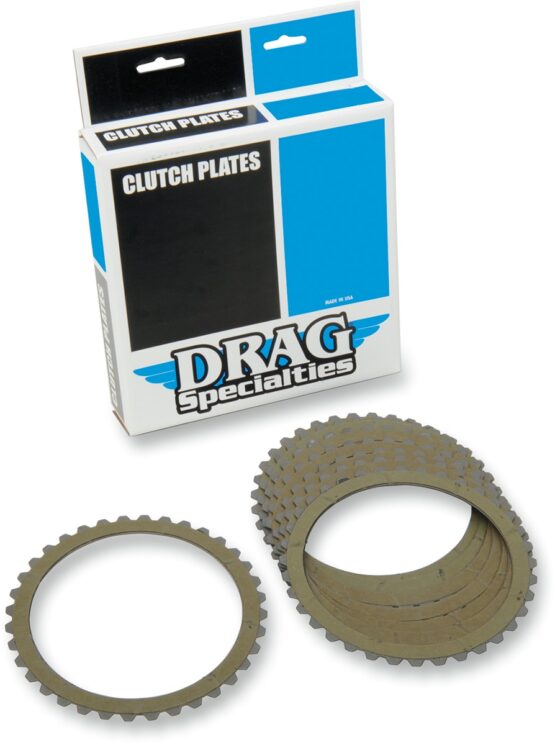 Drag Specialties Clutch Friction Plate Set For Harley & Buell, Set of 8