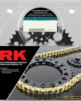 RK 520 Quick Acceleration Chain and Sprocket Kit Gold Yamaha YZF-R6/S