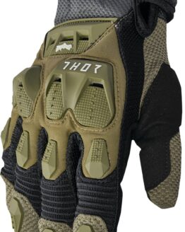 THOR Terrain Gloves XL Charcoal/Black/Army Green Men's