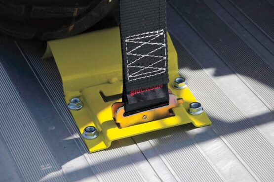 ATV/UTV Tire Tie Down Wheel Chock Kit - 1500 lbs. Rating for 10" to 30" Tires - Image 2