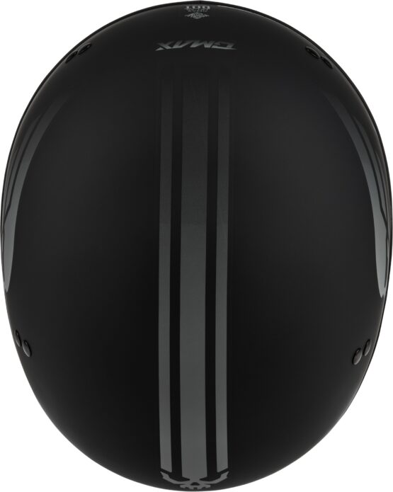 GMAX HH-65 Retribution Helmet Matte Black/Silver XS - Image 2