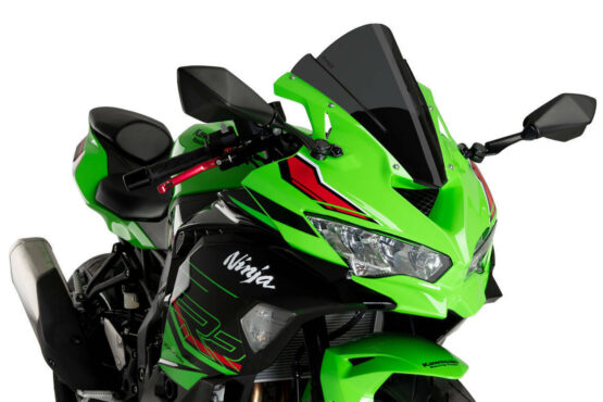 Puig Z-Racing Windscreen Dark Smoke For Kawasaki ZX-4RR 2024