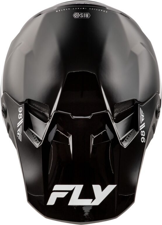 Fly Racing Youth Formula CC Helmet Black/White YL - Image 2