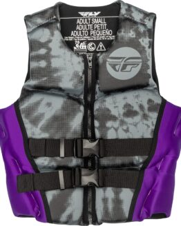 Fly Racing Women's Neoprene Flotation Vest XL Purple/Grey/Black