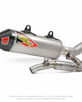 Ti-6 Titanium Full Exhaust System w/ Carbon End Cap