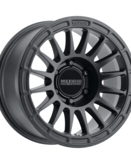 MR314 17x7.5 +25mm Offset 6x5.5 106.25mm CB Matte Black Wheel