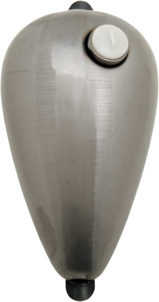 Drag Specialties Wasp Style Gas Tank Raw Steel 2.2 Gal Universal