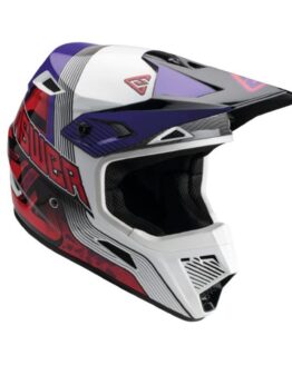 AR1 Vendetta Helmet Red/White/Purple Youth - Large